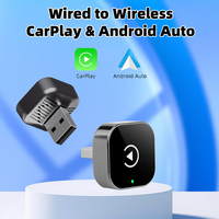 Module CarPlay sans fil USB-C mini à prix d'usine, compatible 5 GHz avec Apple et Android Auto, adaptateur universel
