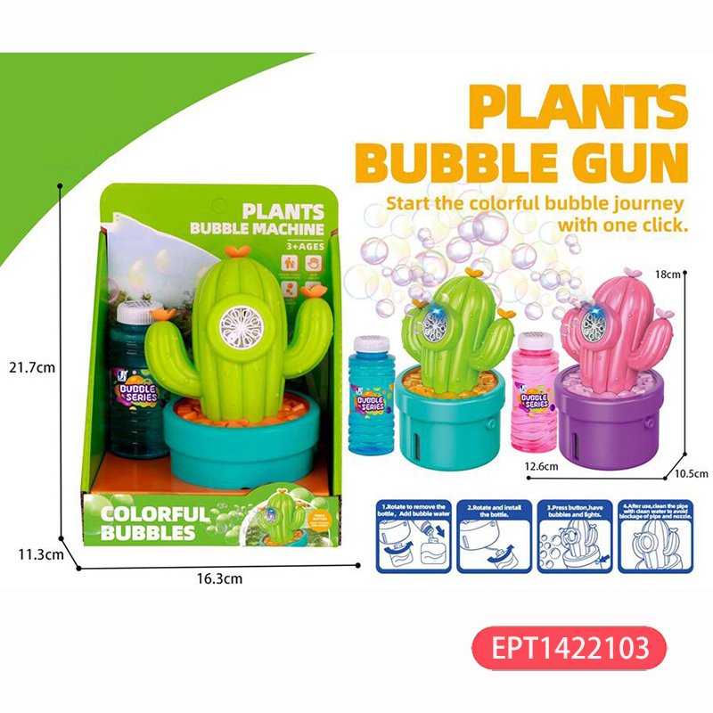 EPT1422103-Electric 8-hole cactus pot with light(72pcs/ctn)