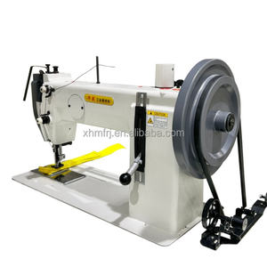 Machine à coudre industrielle à pied marcheur à aiguille simple programmable à plateau plat avec moteur pour le levage de sangles de transport - Product Image 5
