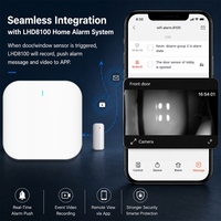 Cámara de Seguridad WiFi para Exteriores 1080P, Detección Humana, Visión Nocturna, Audio Bidireccional, Sistema de Alarma, Verificación de Video