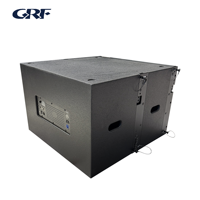 Subwoofer Activo Profesional Sub Dante de 18 Pulgadas, Sistema de Sonido de Alta Potencia, Equipo de Audio Profesional para DJ con Software