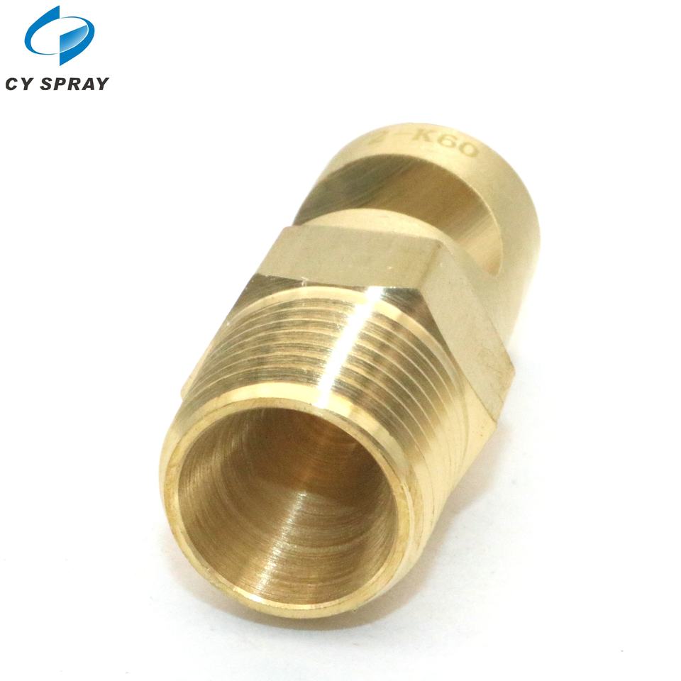 Large Flow Floodjet K Stainless SS Brass Flat Fan Nozzle
