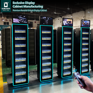 Vetrina per Tabacco Satom 50m con Telecomando, Luci LED e Ripiani Regolabili - Product Image 1