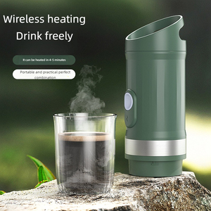 <span class=keywords><strong>Cafetera</strong></span> exprés portátil 3 en 1, <span class=keywords><strong>cafetera</strong></span> eléctrica de cápsula calentada de acero inoxidable para uso en coche y hotel - Product Image 5