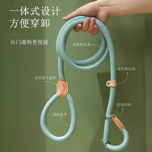 Hoopet <b>Dog</b> <b>Leash</b> P-Chain Integrated Anti Breakage Durable For Medium <b>Dogs</b> Walking Lead - Product Image 4