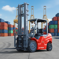 Forklift Pengangkat Elektrik Counterbalance Liftron CPD30 untuk Tugas Penumpukan Pallet dan Penggerak Barang Gudang