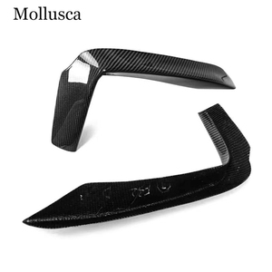 Pour Série 4 F32/F33/F36 Décoration d'angle de pare-chocs avant en fibre de carbone style CC 2013-2019 - Product Image 5