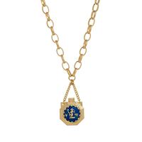 Collier pendentif en forme de bouteille de souhait en émail coloré 12 signes du zodiaque pour femme