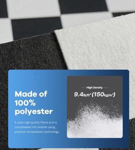 Paneles Acústicos Insonorizantes Modernos, Autoadhesivos, de Alta Densidad, Ecológicos, para Hoteles y Apartamentos, Éxito de Ventas de Fábrica - Product Image 3