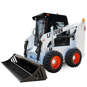 उच्च गुणवत्ता वाली मिनी स्किड स्टीड लोडर एपा/यूरो 5 डीजल मिनी स्किड स्टीयरिंग लोडर क्रॉलर ड्राइविंग शैली मिनी व्हील लोडर - Product Image 5