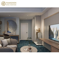 Ensembles de Chambres d'Hôtel Modernes en Bois de Chêne Massif OEM – Écologiques, Durables, Contemporains – Lits Doubles pour Hôtels 5 Étoiles, Appartements et Hôtellerie