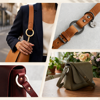 Gusseiserner O-Ring aus Metall, sicher, klein, verdickt, nahtlos, für Hundehalsbänder, Taschen, Schlüsselanhänger und Hardware-Zubehör