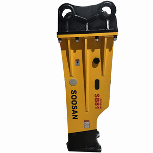 Máy cắt thủy lực sb81 loại hộp với nhãn dán màu xanh thích hợp cho máy xúc hạng nặng với 18-26 tấn để phá hủy và xây dựng - Product Image 5