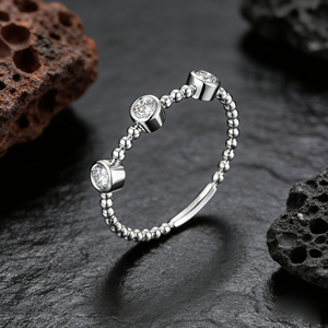 Anillo de Compromiso Clásico de Oro Sólido de 10K, 14K, 18K, Chapado en Oro de 14K, con Diamante CVD Cultivado en Laboratorio, Certificado IGI, para Hombre y Mujer - Product Image 3