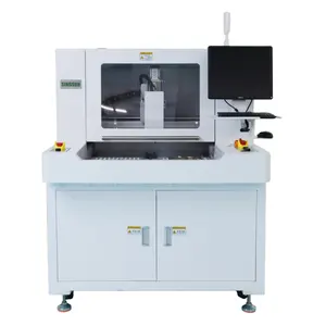 Máquinas de fabricación de PCB Plataforma DE TRABAJO dual de cuatro ejes Máquina Visual Depanel