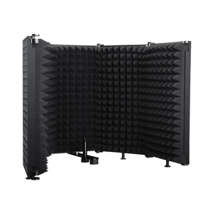 Cubierta de aislamiento de sonido Xtuga <span class=keywords><strong>Filtro</strong></span> de sonido Espuma de canto en vivo Insonorización Reflectante Anti-ruido Parabrisas P75 China - Product Image 1