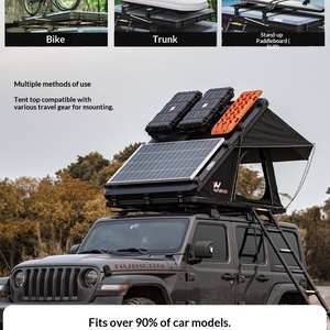 Tente <span class=keywords><strong>de</strong></span> toit automatique pour SUV avec structure en aluminium et tissu Oxford 310g, pour le <span class=keywords><strong>camping</strong></span> toute saison - Product Image 3