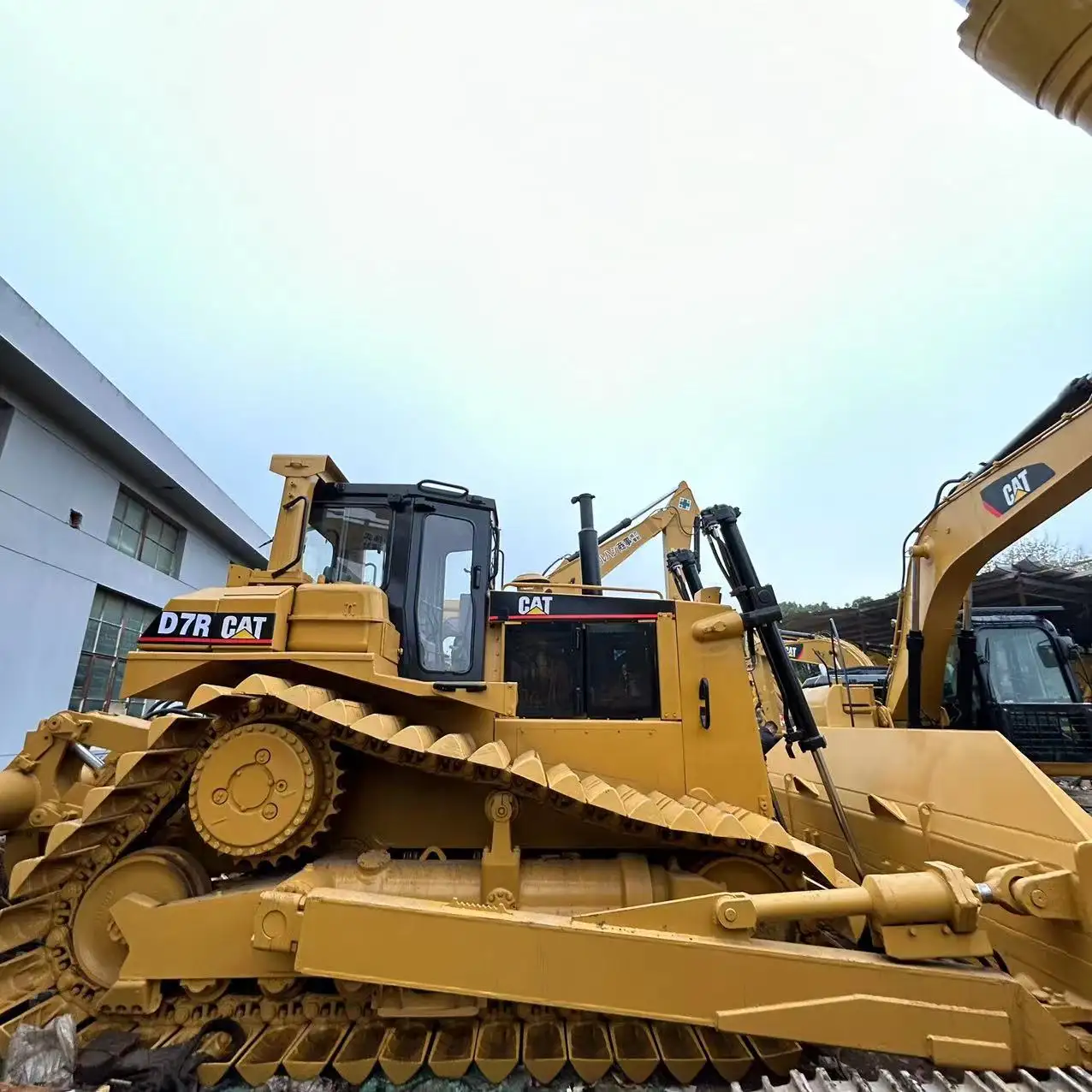 Excavadora usada de alta calidad, Gato D7R / D7G D3C D7H Caterpillar, equipo de construcción Crawler en buen estado