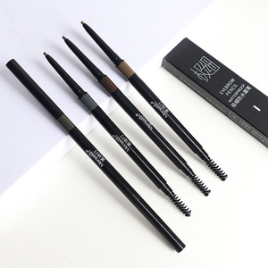 Para <span class=keywords><strong>PHOERA</strong></span>, lápiz de cejas retráctil ultradelgado, Micro lápiz de cejas marrón suave para maquillaje de ojos - Product Image 4