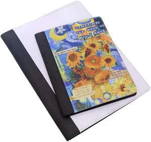 Thăng hoa khoảng trống vải tái sử dụng A4 A5 A6 máy tính xách tay bìa cứng patfolio danh mục đầu tư tùy chỉnh notepad thư mục - Product Image 5