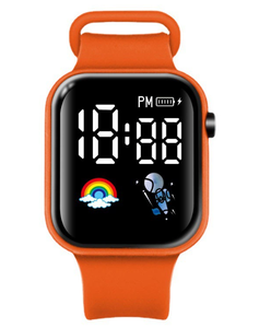 Rainbow Neue elektronische LED-Uhr für Studenten Mode Einfache digitale Sport uhr für Kinder uhren - Product Image 5