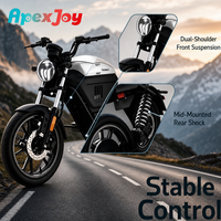 Motocicleta Eléctrica ApexJoy Tromox M03T, 400W, 25km/h, 80km de Autonomía, 48V, 24Ah, Batería de Litio, Frenos de Disco, Estilo Retro, Luces LED, Venta al Por Mayor