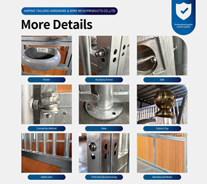 Bâtiment <span class=keywords><strong>d</strong></span>'écurie équestre préfabriqué de luxe avec panneaux de stalles écologiques - Product Image 5