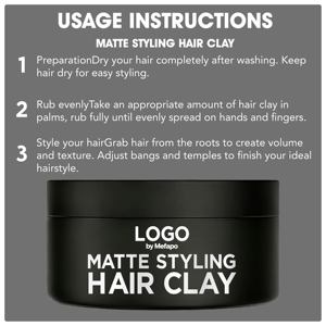 Cire coiffante pour hommes, gel capillaire pour fixer et styliser les cheveux, gel pour coiffure lissée, facile à utiliser, produit recommandé de qualité - Product Image 6