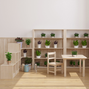 Muebles Modernos para Jardín de Infancia, Conjuntos de Muebles para la Primera Infancia, Área Interactiva de Juego de Roles - Product Image 2