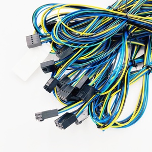 Bộ dây dẫn đa lõi tùy chỉnh OEM với đầu nối màu đen dành cho thiết bị điện tử công nghiệp và hệ thống điều khiển - Product Image 5