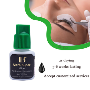 Colle à <span class=keywords><strong>cils</strong></span> I-beauty sans latex, séchage rapide 2s, 5ml, colle ultra-super IB coréenne, colle à <span class=keywords><strong>cils</strong></span> à marque privée, vente chaude - Product Image 1