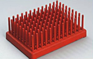 Test Tube Peg <b>Rack</b> Material Polypropylene Laboratory Instrument Hold Inverted Tubes for <b>Drying</b> Purpose - Product Image 2