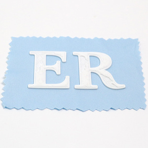 의류 라벨 3D 고무 양각 도매 유행 의류 사용자 정의 로고 디자이너 실리콘 다리미 라벨에 - Product Image 3