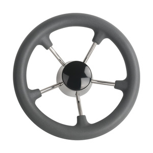 Volante de barco de acero inoxidable de 12 pulgadas para barco, yate, pieza de repuesto de hardware marino - Product Image 1
