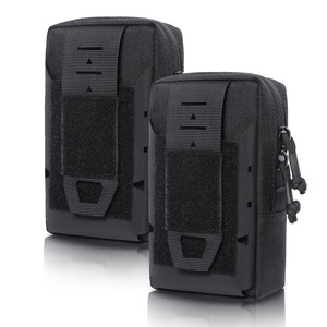 Sac banane tactique MOLLE découpé au laser AYPPRO, robuste, en <span class=keywords><strong>nylon</strong></span> 1000D, pochette EDC pour la randonnée, la course à pied et le trekking en extérieur - Product Image 2