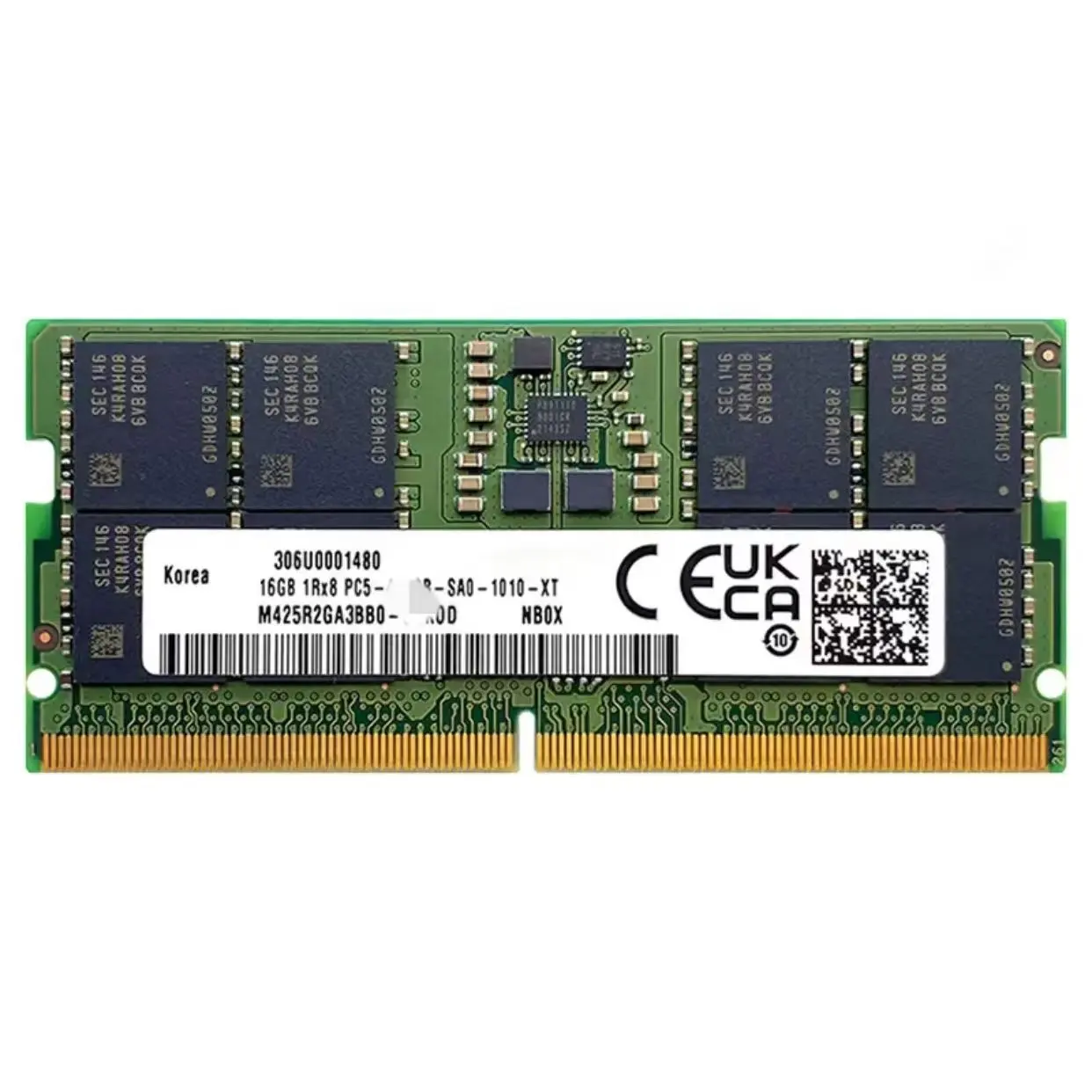 M425R2GA3BB0-CWM DDR5-5600B 2Gx64 SODIMM 1Rx8 (16GB) 262pins Ram Memory for Laptop Computer