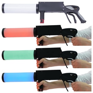 Pistola a cannone portatile Dj Effect Jet Spray coriandoli fuochi d'artificio pistola ad aria originale Special Stage Gas Column Rgb Led Co2 Fog <span class=keywords><strong>Machine</strong></span> - Product Image 4