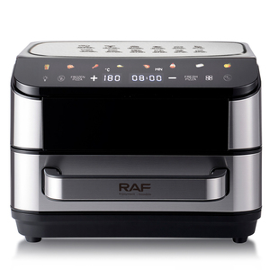 Friteuse électrique sans huile RAF, best-seller, famille, 7L, panier antiadhésif, écran tactile numérique, four à pizza <span class=keywords><strong>13</strong></span> pouces, friteuse à <span class=keywords><strong>air</strong></span> numérique - Product Image 4