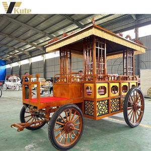 Charrette à Chevaux, Voiture à Chevaux, Chariot Tiré par des Chevaux à Vendre, Voiture à Chevaux Électrique pour Mariage - Product Image 1