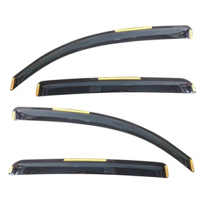 Déflecteurs de vent à injection pour vitres de portières de voiture 4 portes TACOMA CREW CAB 2016-2021, pare-pluie, accessoires automobiles - Product Image 1