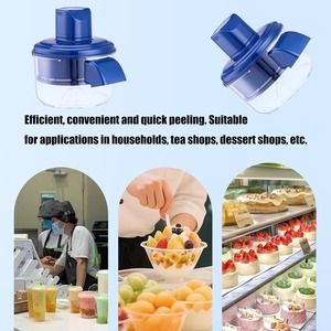 Máquina Eléctrica para Pelar Uvas, Máquina Automática para Pelar Frutas Pequeñas y Ajo, Juego de Peladores de Grado Profesional - Product Image 5