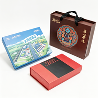 Boîte d'emballage en papier rigide recyclable, boîte cadeau magnétique fantaisie artisanale pour anniversaire, mariage, boîte en papier pour cadeaux