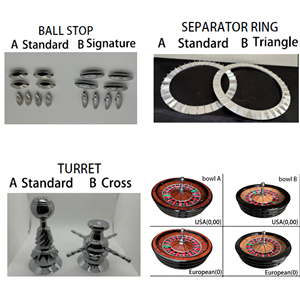 Rueda de <span class=keywords><strong>Ruleta</strong></span> Profesional DG RUITEN de 32 Pulgadas en Madera Maciza de Alta Calidad y Lujo con Configuración Opcional para Casino - Product Image 5