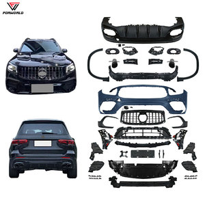 Kit di Conversione da Fonte di Produzione con Paraurti Anteriore, Paraurti Posteriore, Cofano, Fari e Minigonne Laterali per Mercedes Benz <span class=keywords><strong>GLB</strong></span> X247 20-22 a AMG GLB35 - Product Image 1
