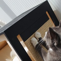Modernes Hundehaus aus Massivholz, Umweltfreundliches Möbelstück für Kleine Hunderassen, OEM-Hundebett