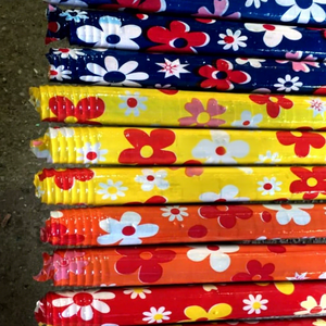 ASIAWOOD Wooden Handle Eucalyptus Broom Stick PVC Flagged Bristle Flower Design Straight Easy Clean Home Use Direct Factory Sale - Product Image 5