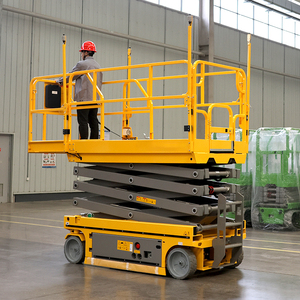 Plateforme élévatrice <span class=keywords><strong>à</strong></span> ciseaux sur chenilles hydraulique personnalisable, efficace et facile <span class=keywords><strong>à</strong></span> utiliser, certifiée - Product Image 6