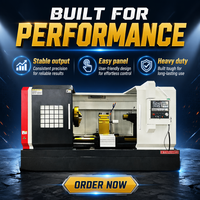 Tour CNC horizontal automatique de haute précision ShanDong HR CK61125 à bas prix pour la fonderie métallique
