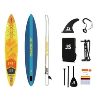 Planche à pagaie gonflable JS-EN427sup - Planche de surf de course professionnelle pour les sports nautiques en plein air
