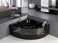 Nouvelles baignoires de luxe en ABS pour 2 personnes, baignoires à jets massants, baignoires chaudes blanches pour Dubaï